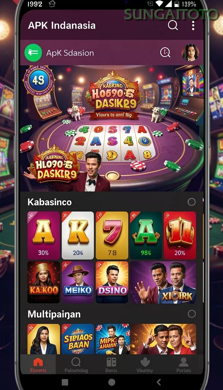 Cuplikan layar JKTOK — halaman utama