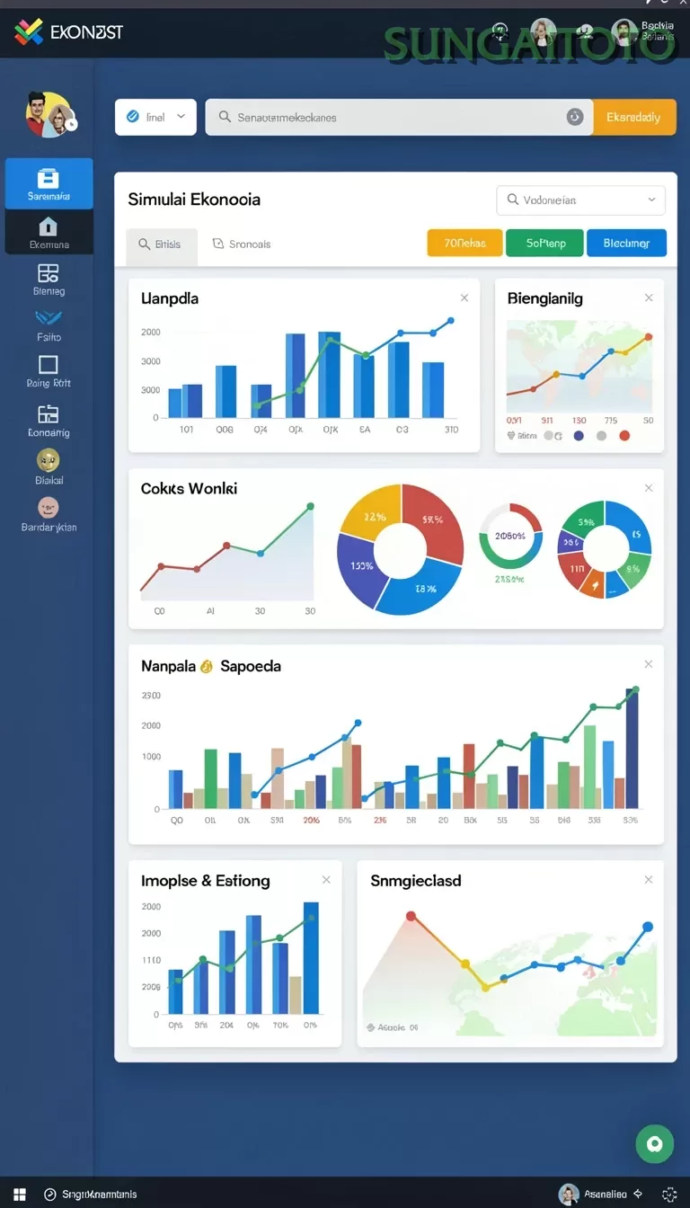 Cuplikan layar SK789 — menu navigasi
